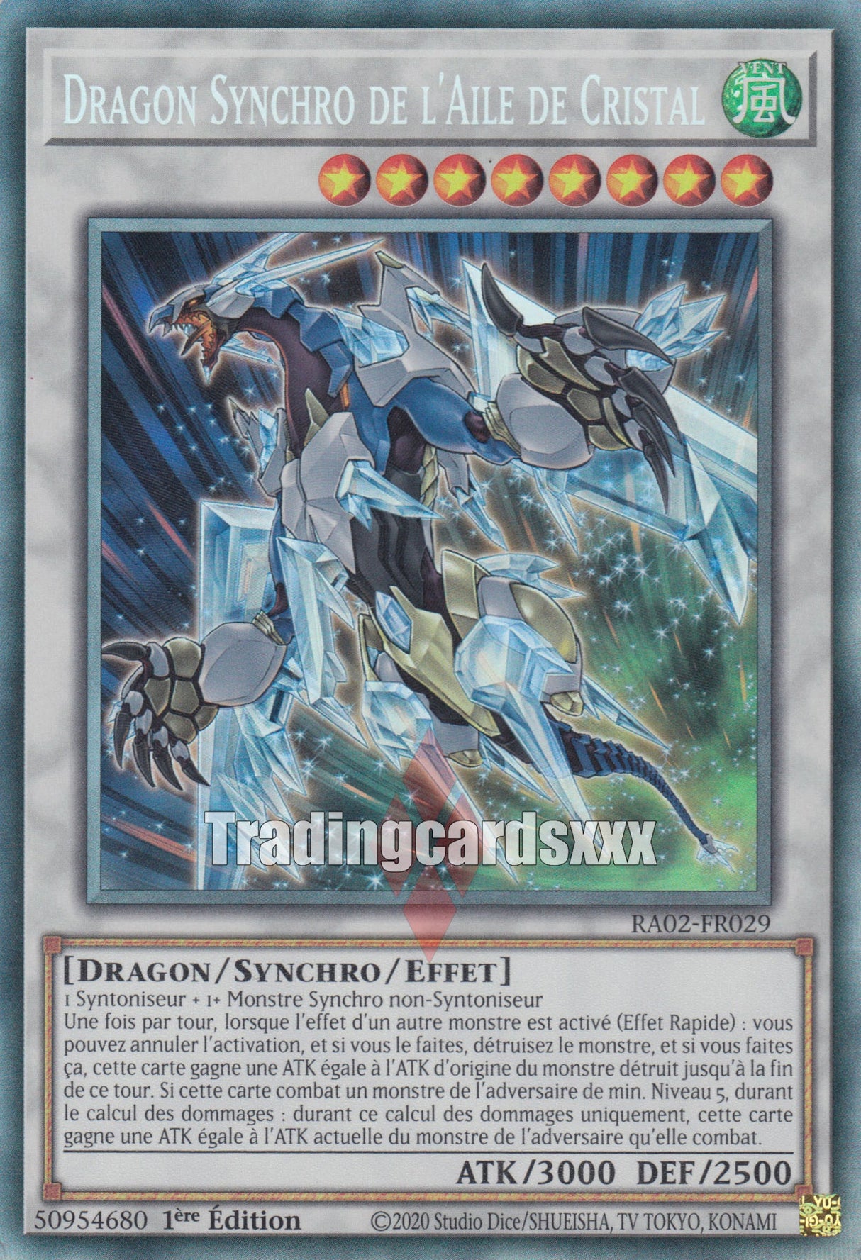 Yu-Gi-Oh! Dragon Synchro de l'Aile de Cristal : RA02-FR029