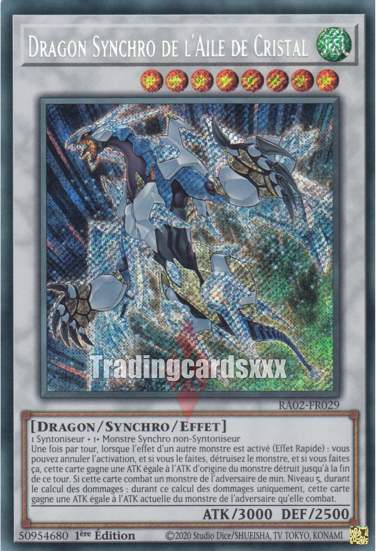 Yu-Gi-Oh! Dragon Synchro de l'Aile de Cristal : RA02-FR029