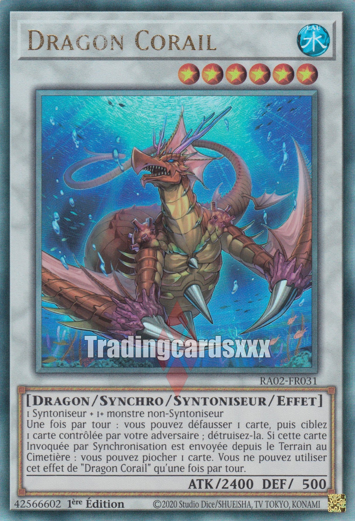 Yu-Gi-Oh! Dragon Corail : RA02-FR031