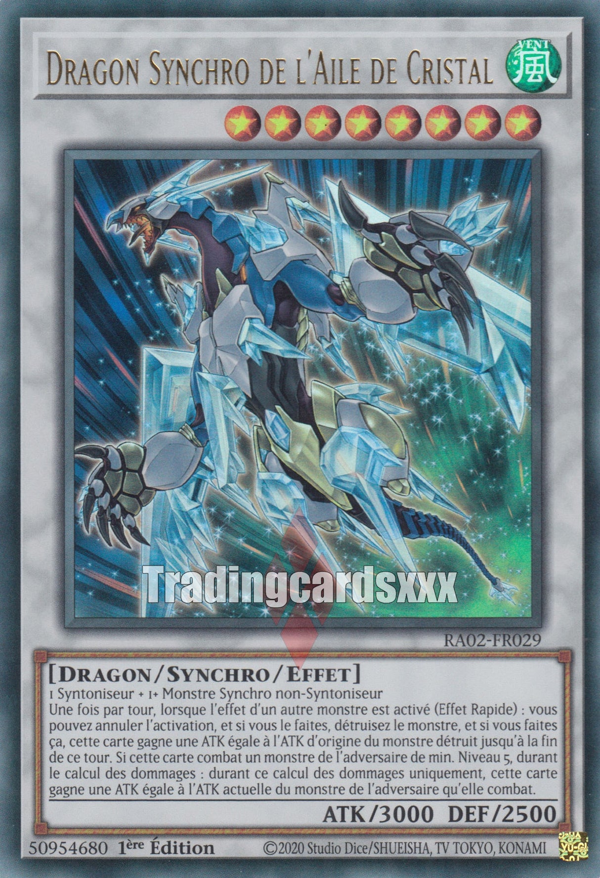 Yu-Gi-Oh! Dragon Synchro de l'Aile de Cristal : RA02-FR029