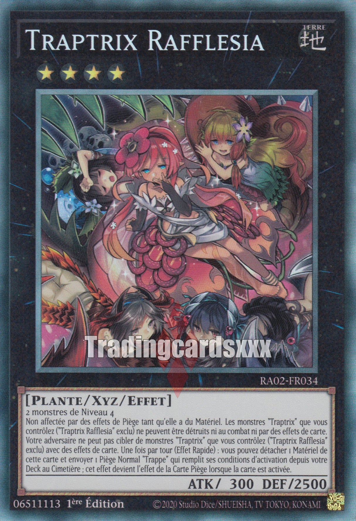 Yu-Gi-Oh! Traptrix Rafflesia : RA02-FR034