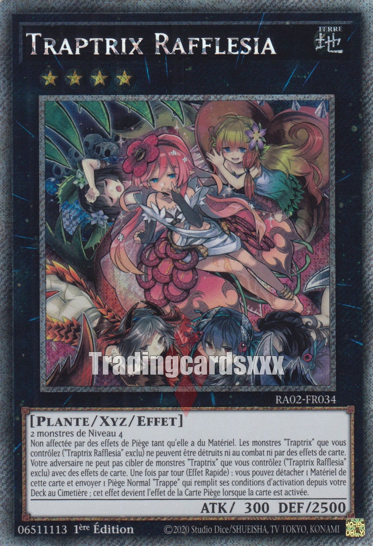 Yu-Gi-Oh! Traptrix Rafflesia : RA02-FR034