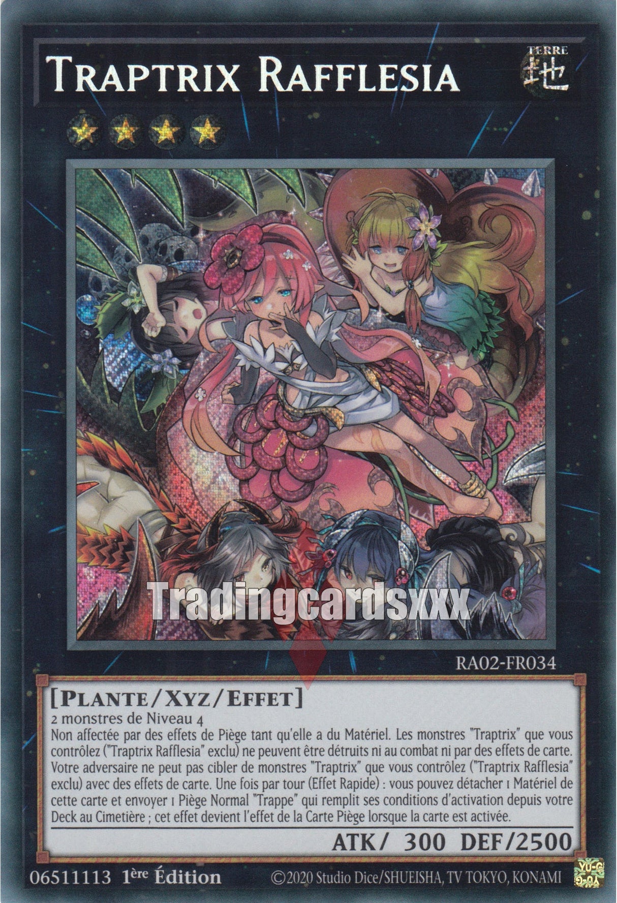 Yu-Gi-Oh! Traptrix Rafflesia : RA02-FR034