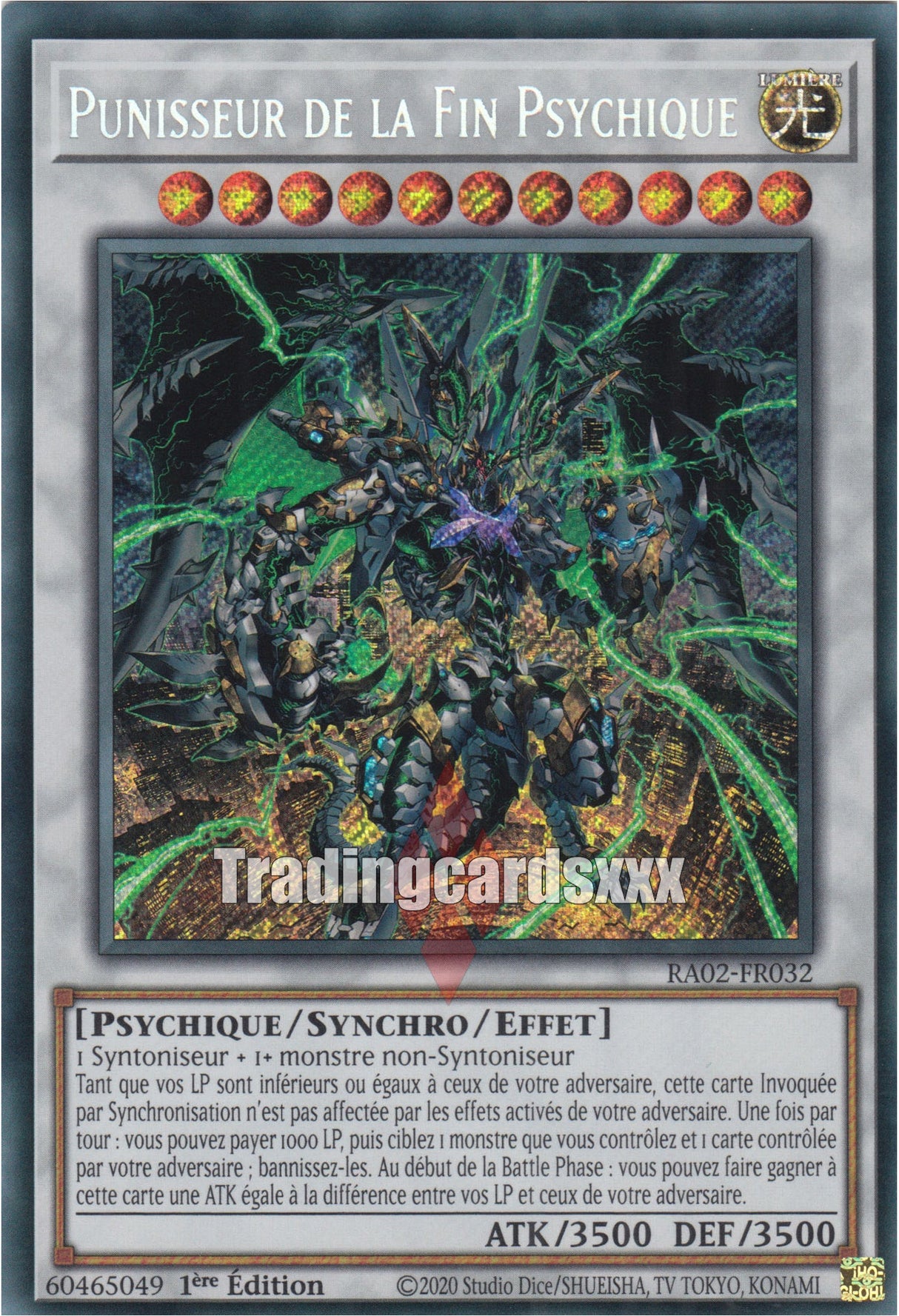 Yu-Gi-Oh! Punisseur de la Fin Psychique : RA02-FR032