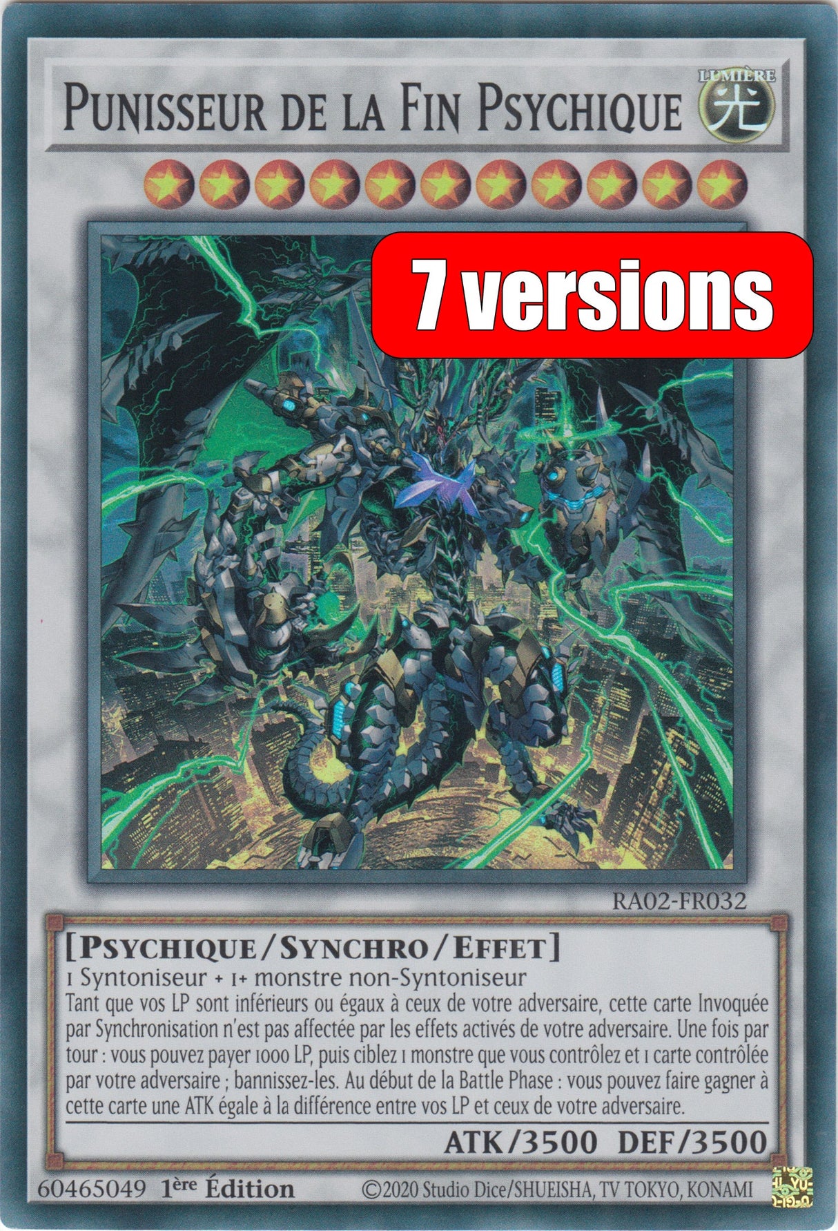 Yu-Gi-Oh! Punisseur de la Fin Psychique : RA02-FR032