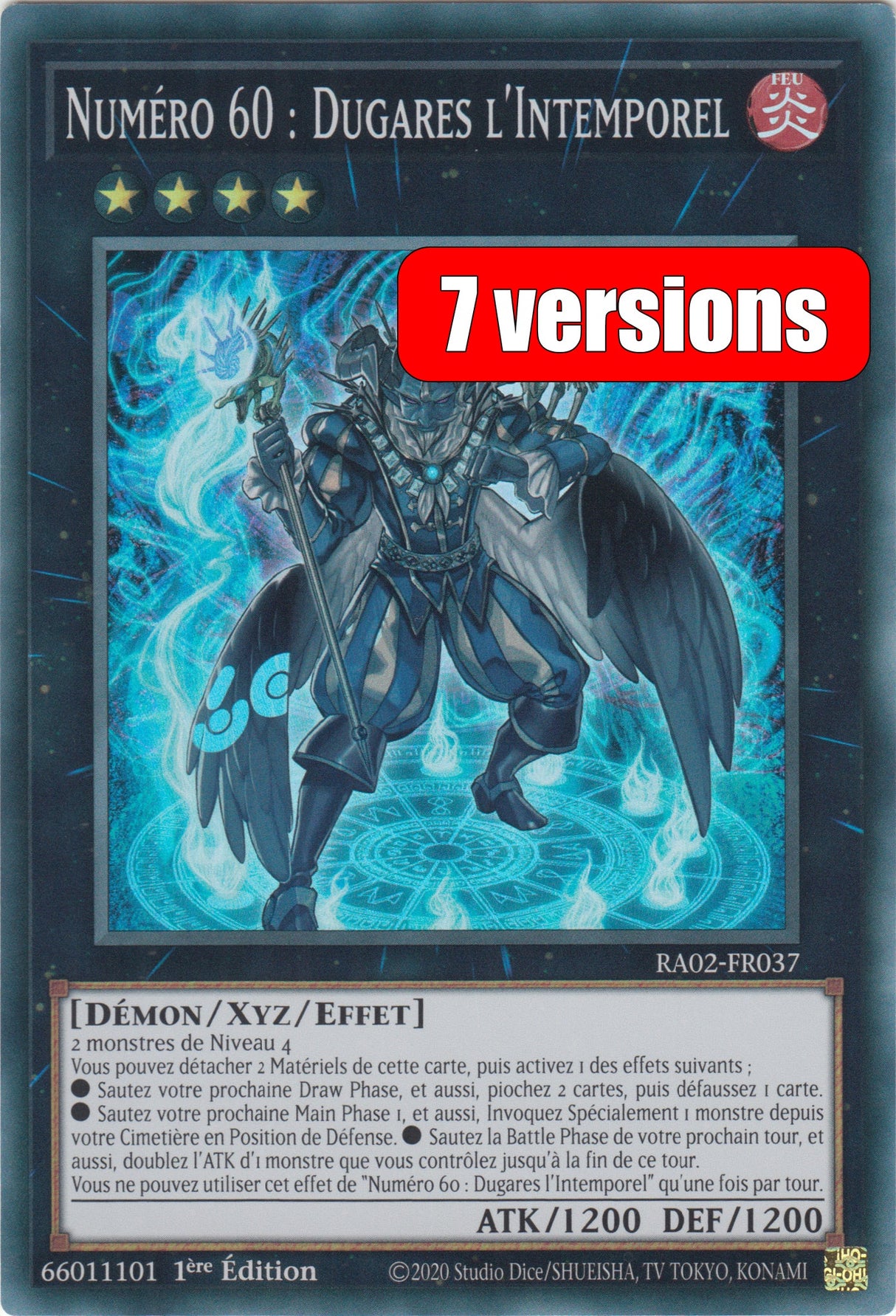 Yu-Gi-Oh! Numéro 60 : Dugares l'Intemporel : RA02-FR037