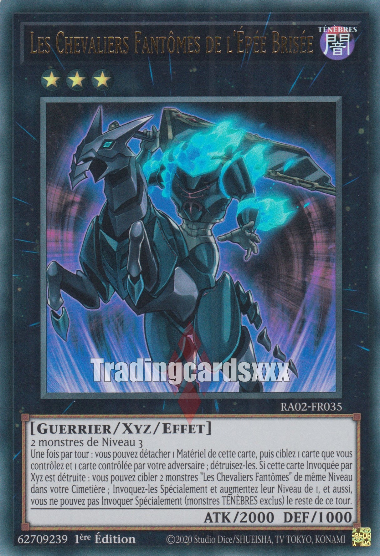 Yu-Gi-Oh! Les Chevaliers Fantômes de l'Épée Brisée : RA02-FR035