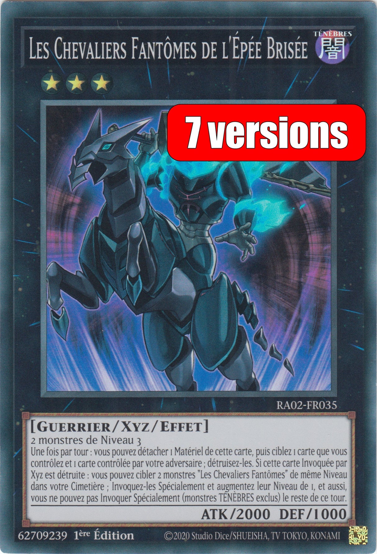 Yu-Gi-Oh! Les Chevaliers Fantômes de l'Épée Brisée : RA02-FR035