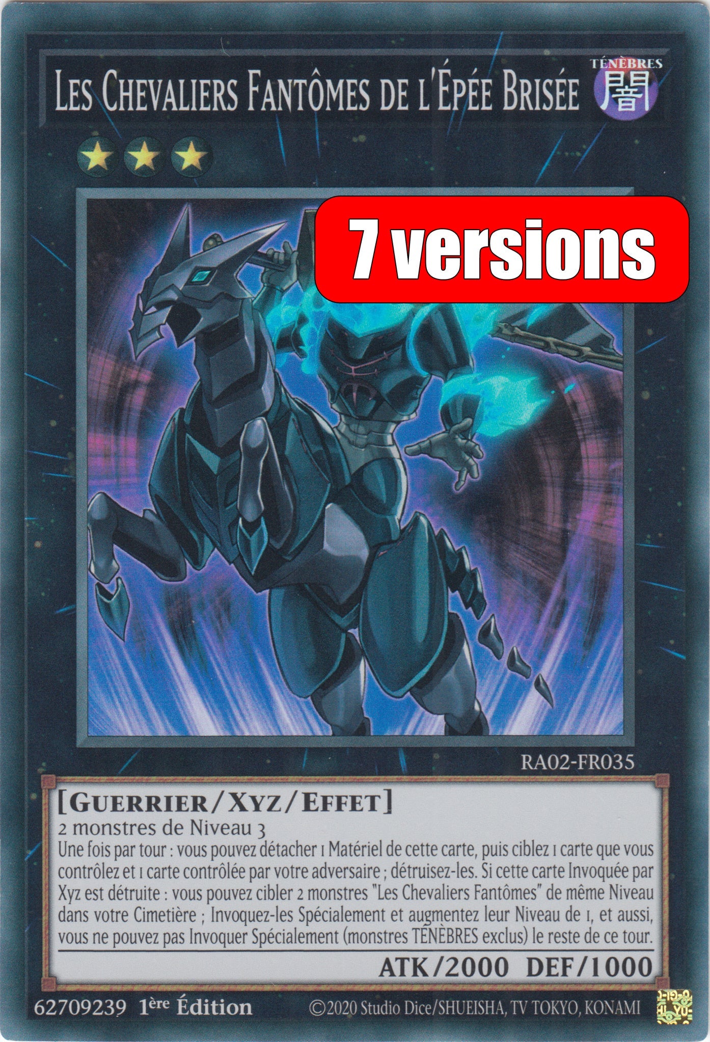 Yu-Gi-Oh! Les Chevaliers Fantômes de l'Épée Brisée : RA02-FR035
