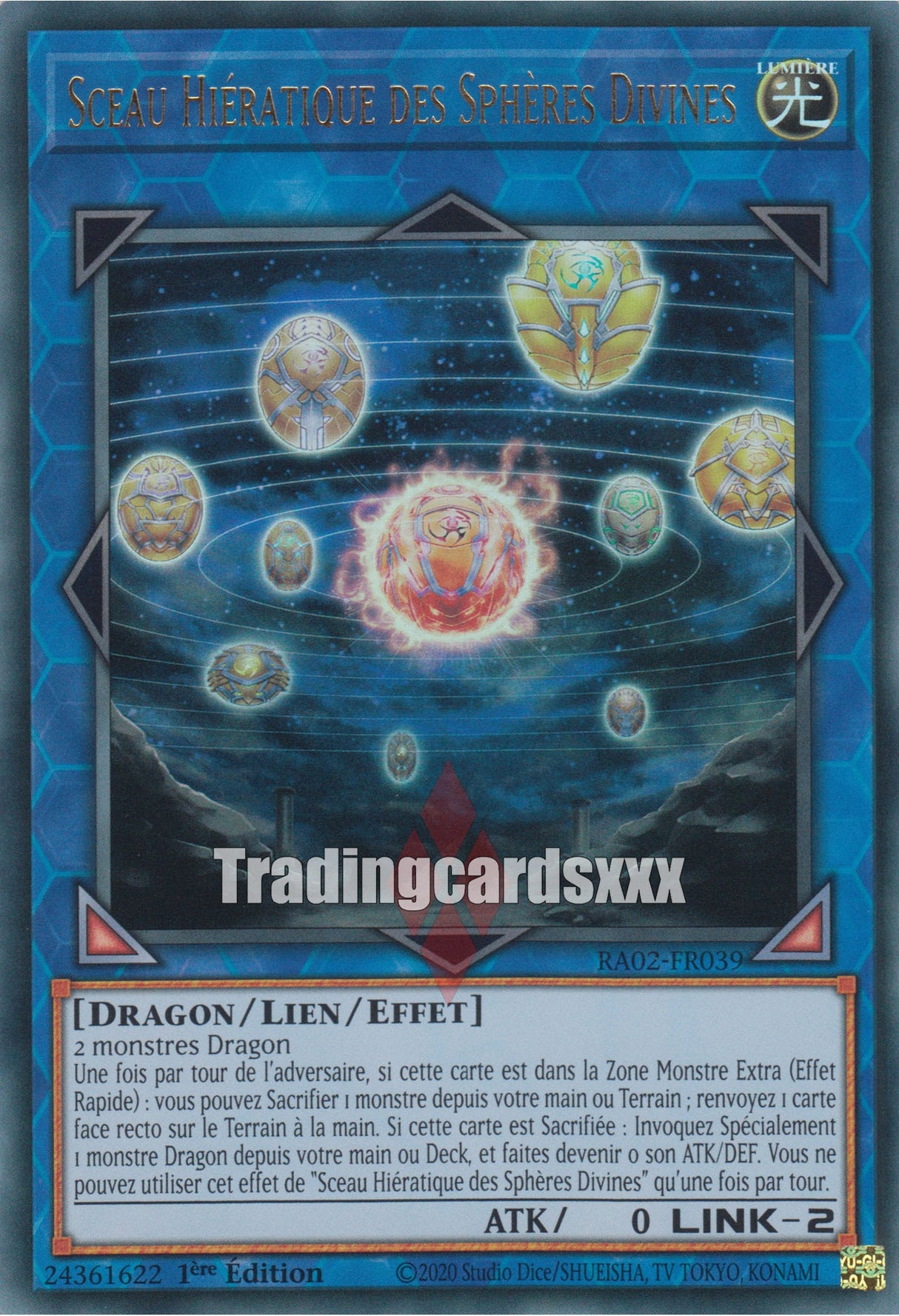 Yu-Gi-Oh! Sceau Hiératique des Sphères Divines : RA02-FR039