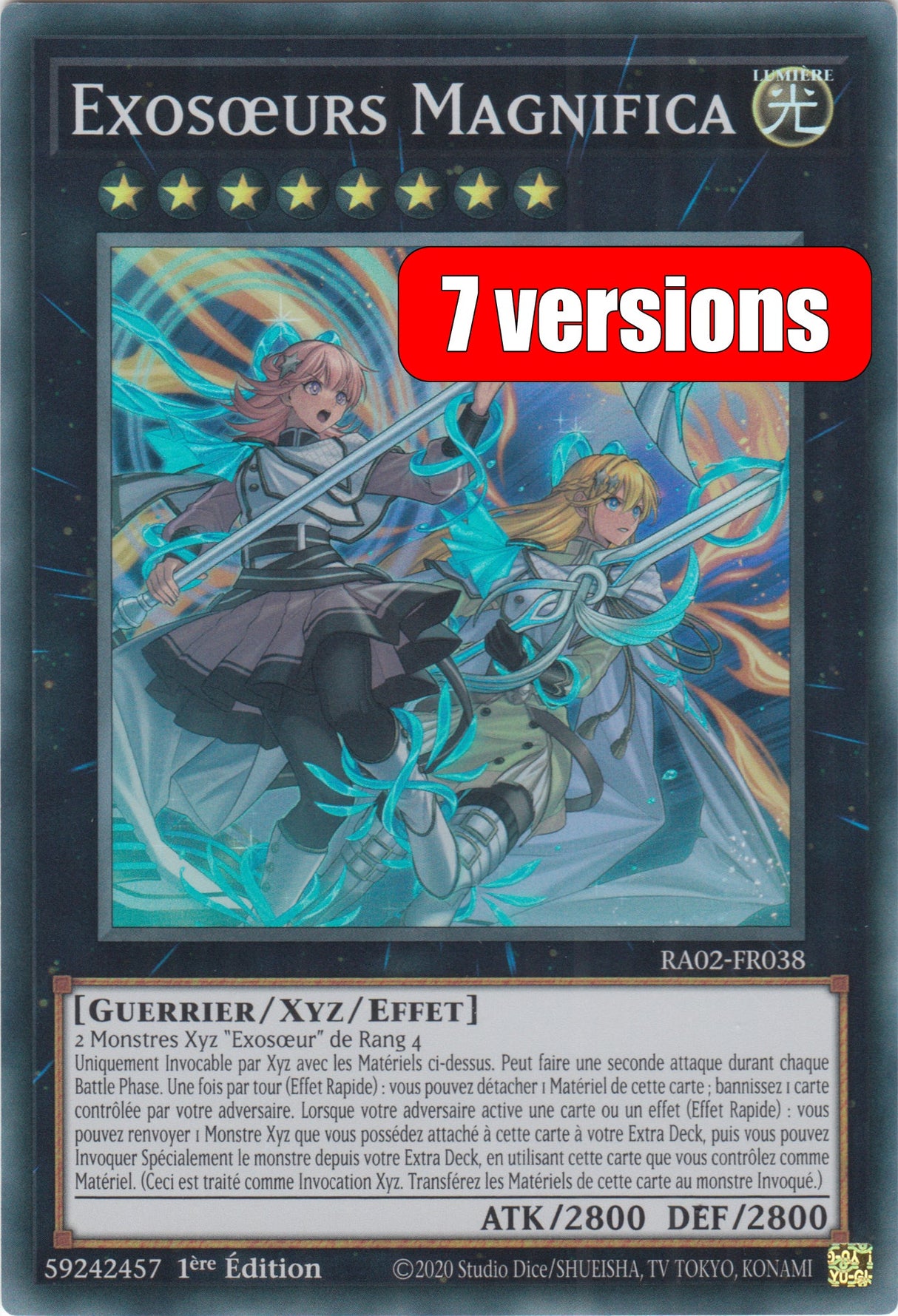 Yu-Gi-Oh! Exosœurs Magnifica : RA02-FR038