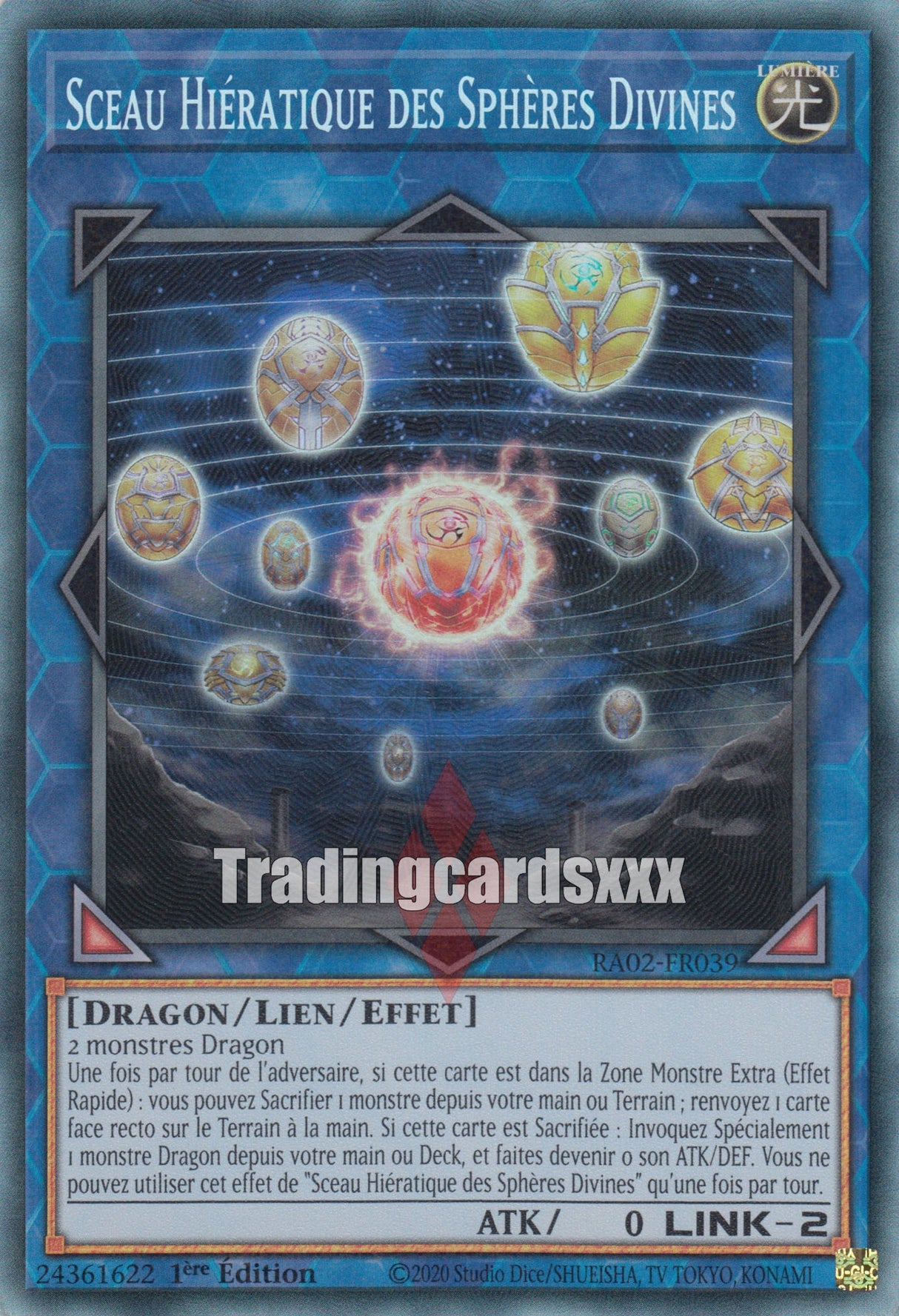 Yu-Gi-Oh! Sceau Hiératique des Sphères Divines : RA02-FR039