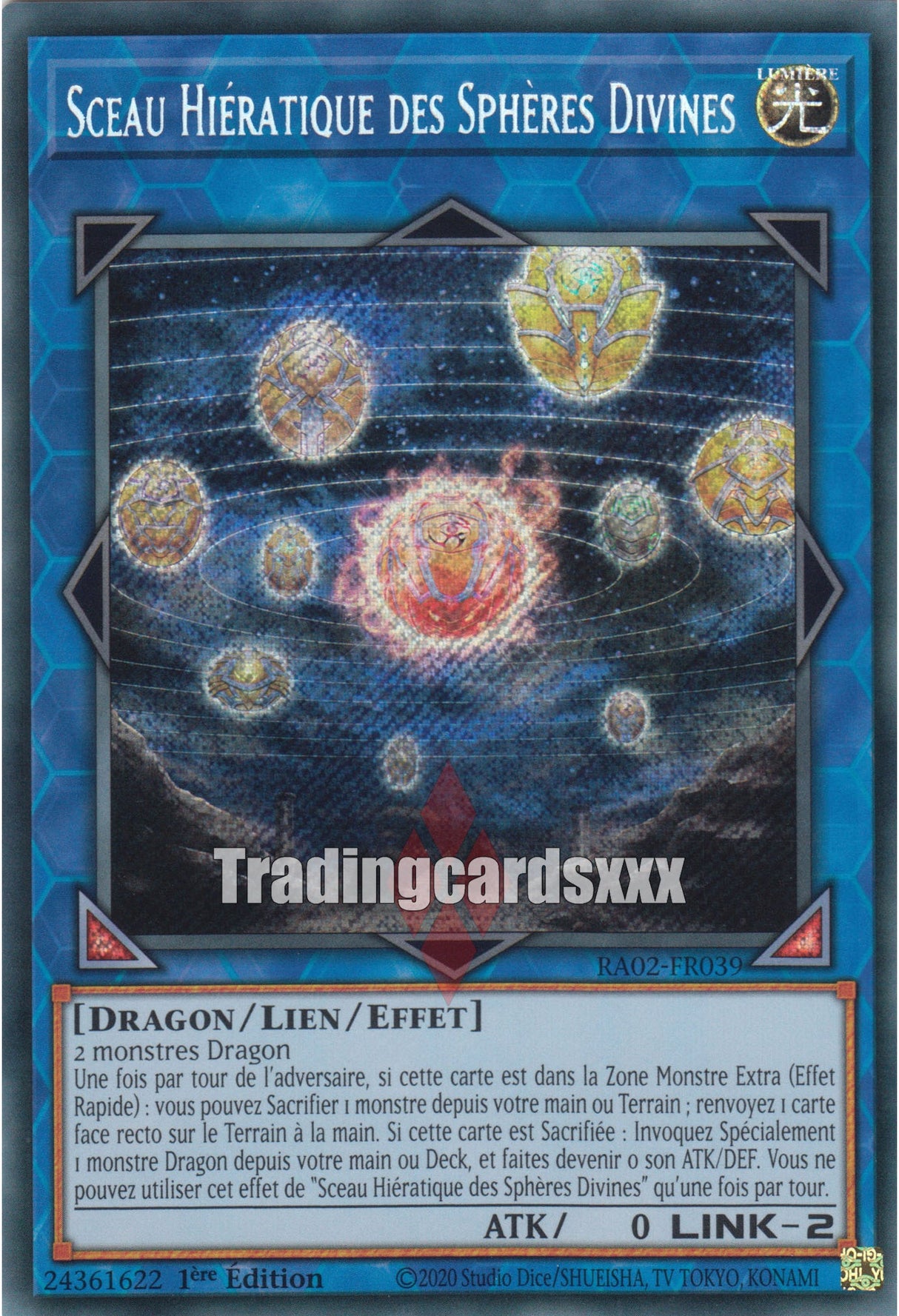 Yu-Gi-Oh! Sceau Hiératique des Sphères Divines : RA02-FR039