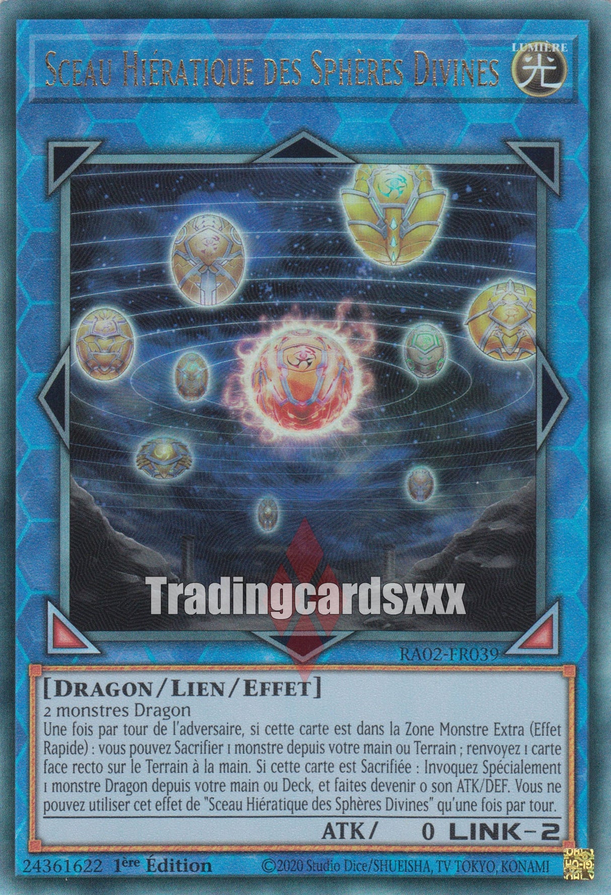 Yu-Gi-Oh! Sceau Hiératique des Sphères Divines : RA02-FR039