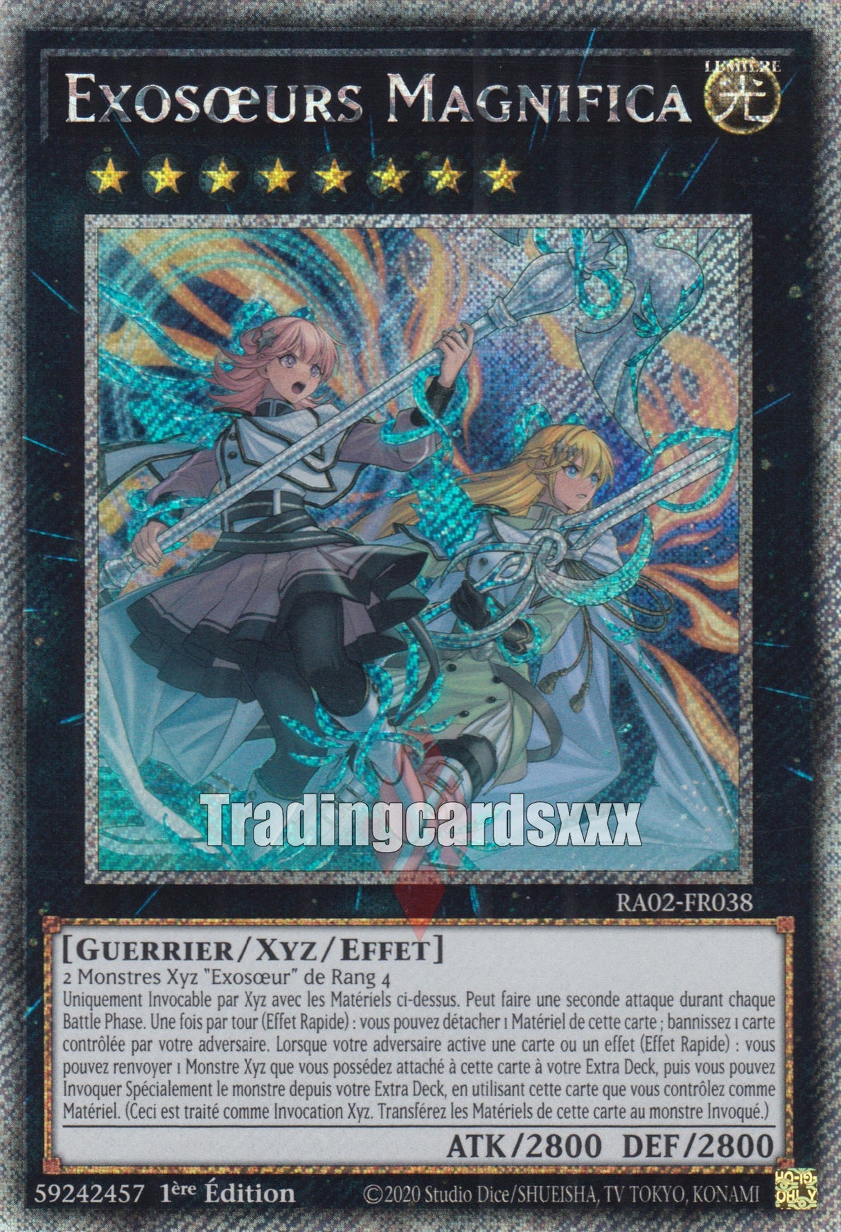 Yu-Gi-Oh! Exosœurs Magnifica : RA02-FR038