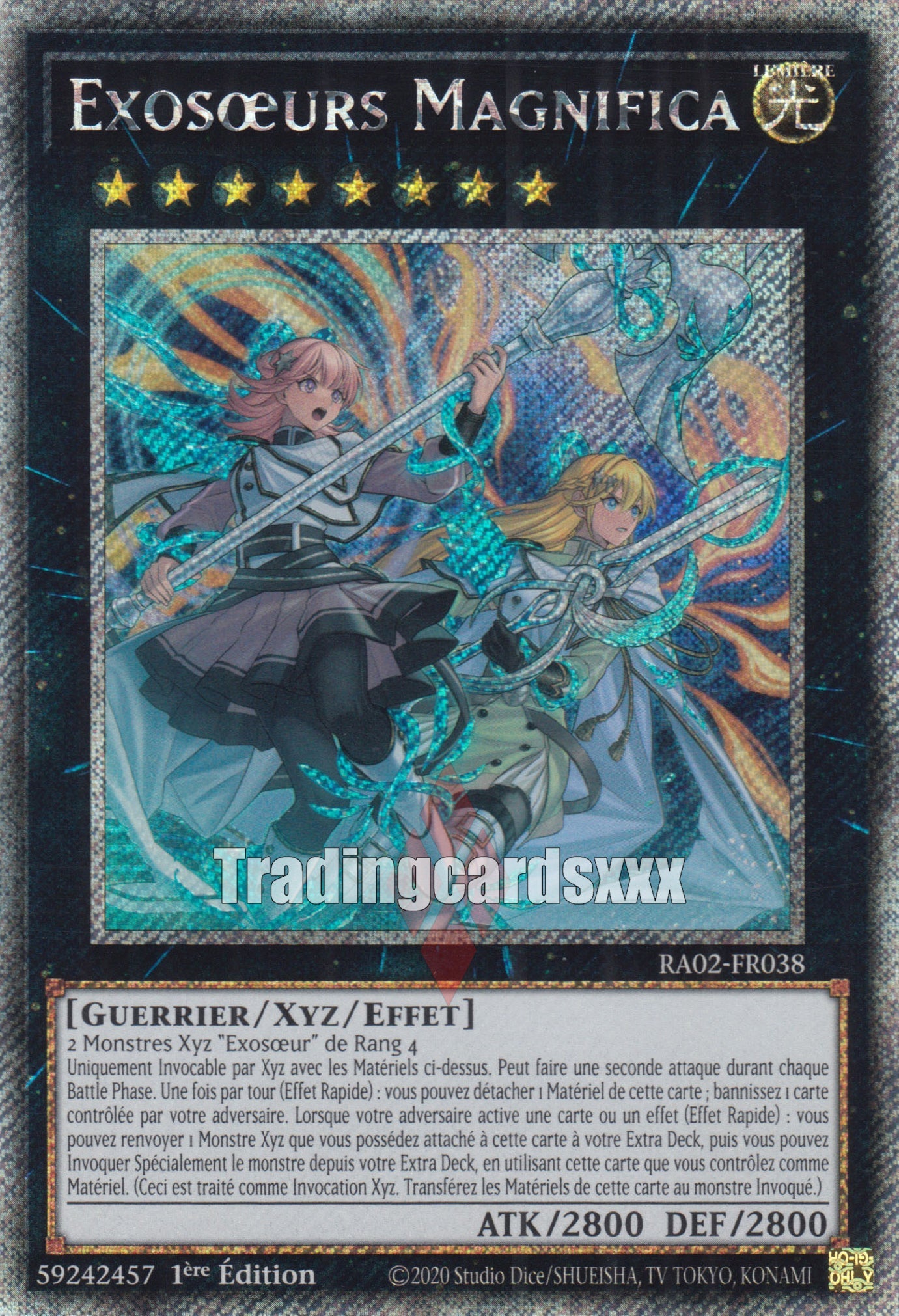 Yu-Gi-Oh! Exosœurs Magnifica : RA02-FR038