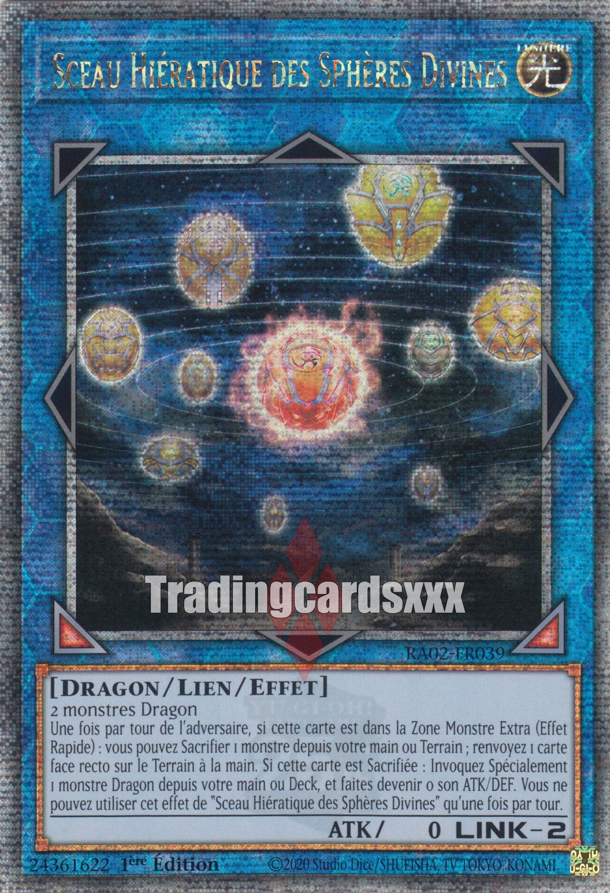 Yu-Gi-Oh! Sceau Hiératique des Sphères Divines : RA02-FR039