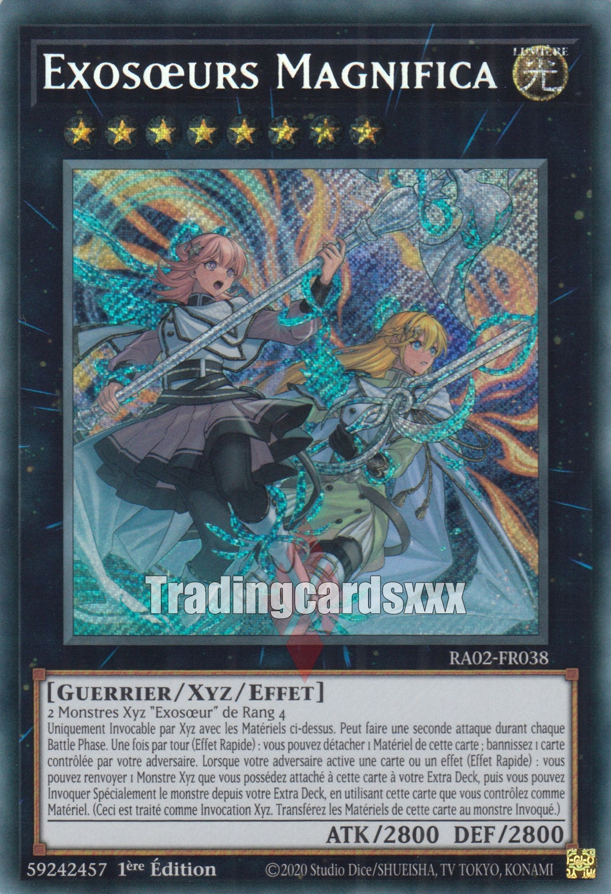 Yu-Gi-Oh! Exosœurs Magnifica : RA02-FR038