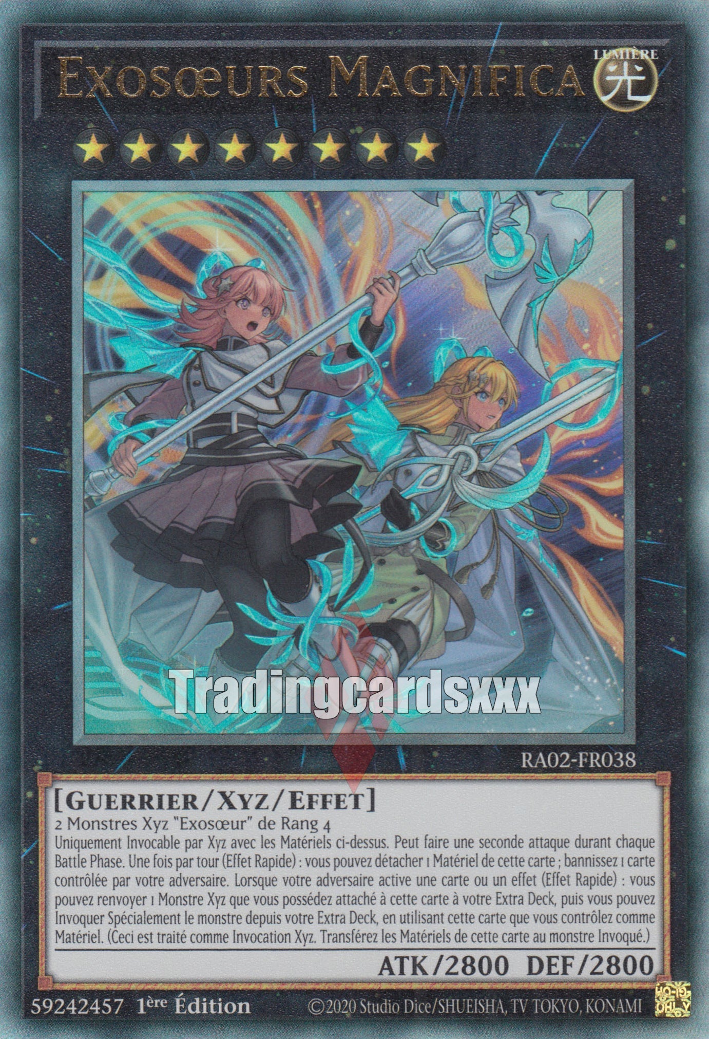 Yu-Gi-Oh! Exosœurs Magnifica : RA02-FR038