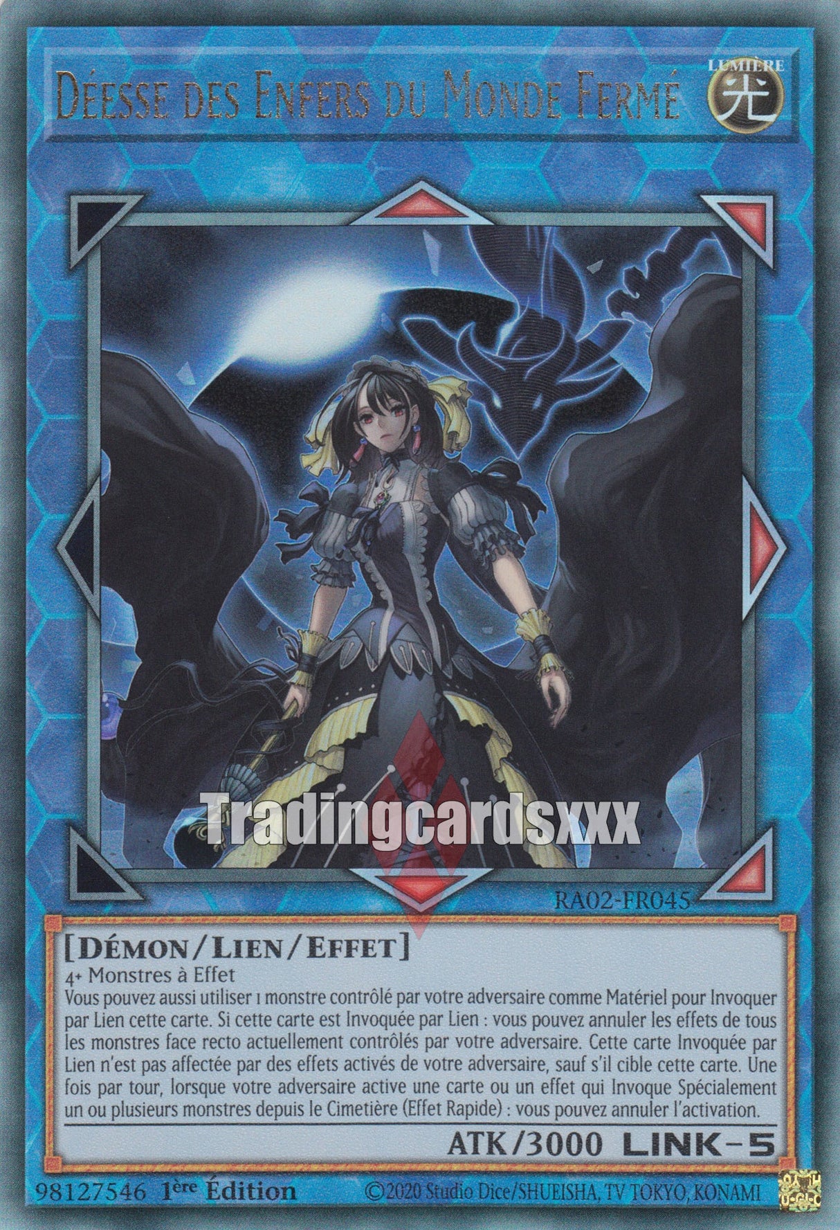 Yu-Gi-Oh! Déesse des Enfers du Monde Fermé : RA02-FR045