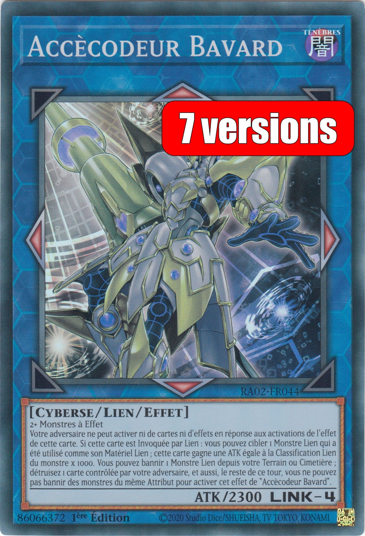 Yu-Gi-Oh! Accècodeur Bavard : RA02-FR044