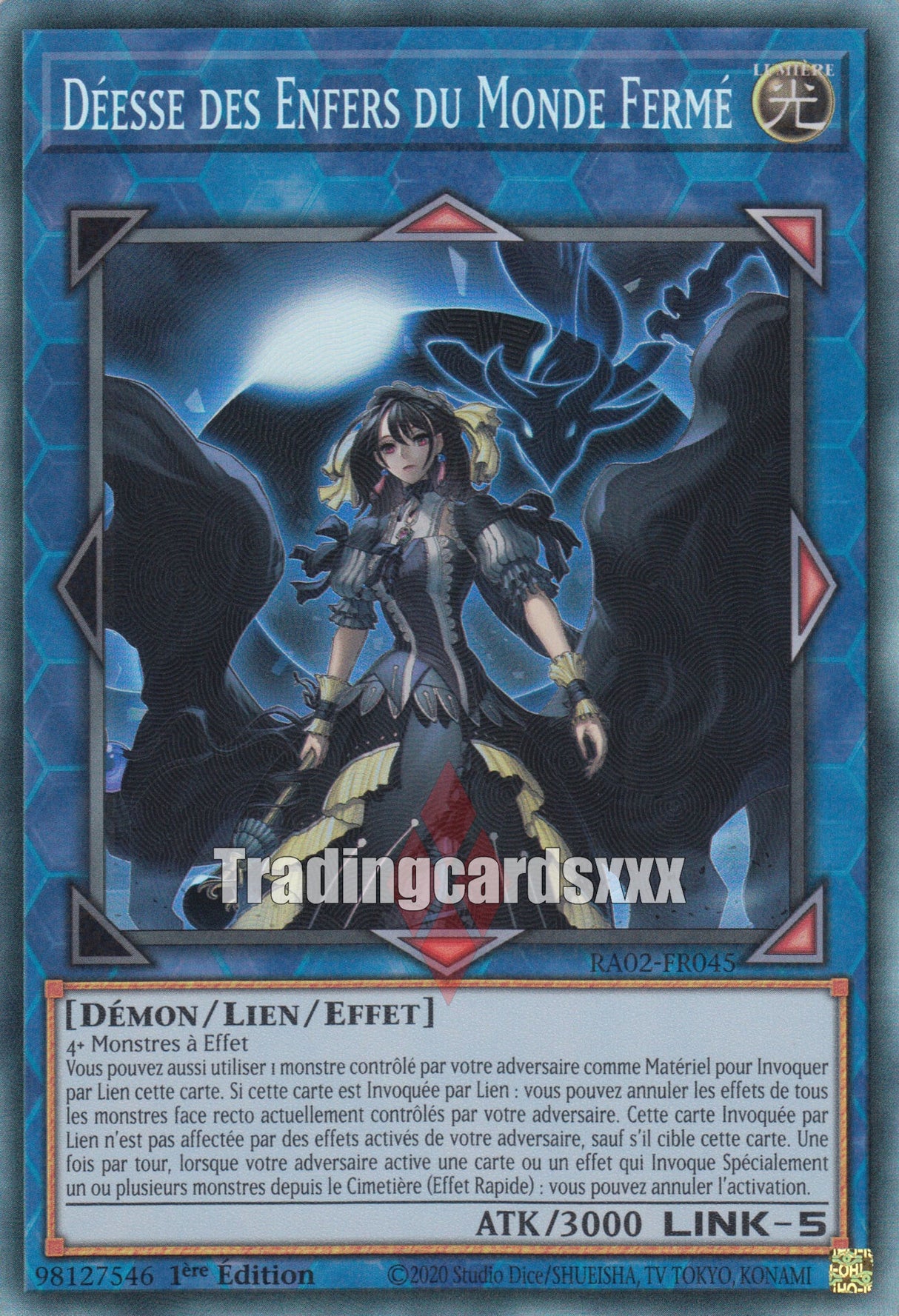Yu-Gi-Oh! Déesse des Enfers du Monde Fermé : RA02-FR045