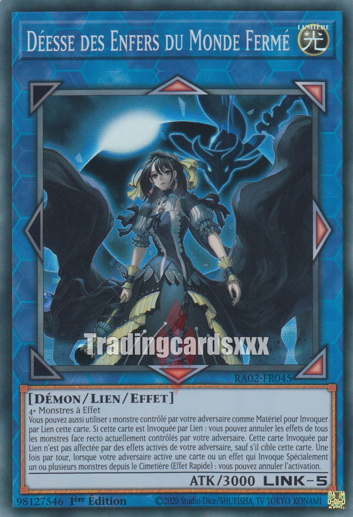 Yu-Gi-Oh! Déesse des Enfers du Monde Fermé : RA02-FR045