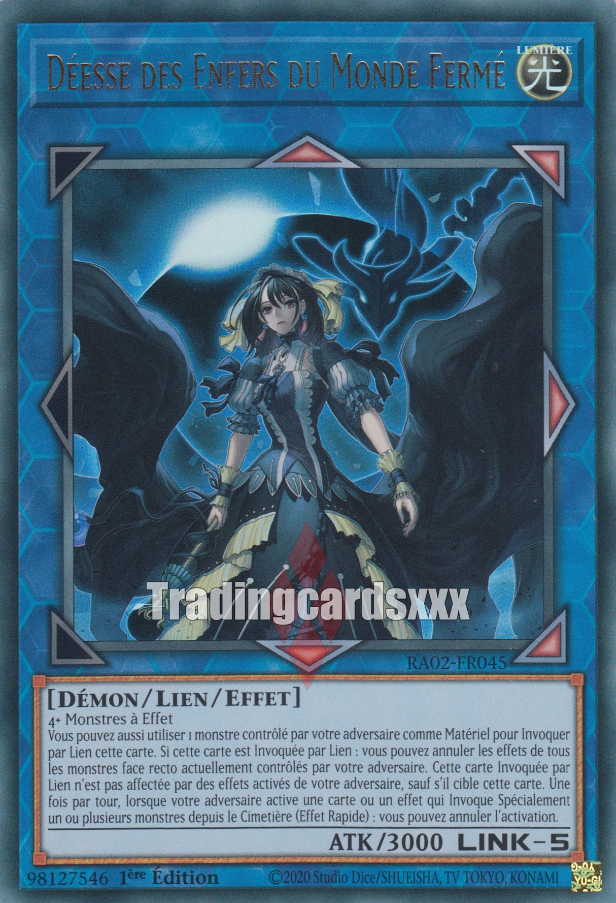 Yu-Gi-Oh! Déesse des Enfers du Monde Fermé : RA02-FR045