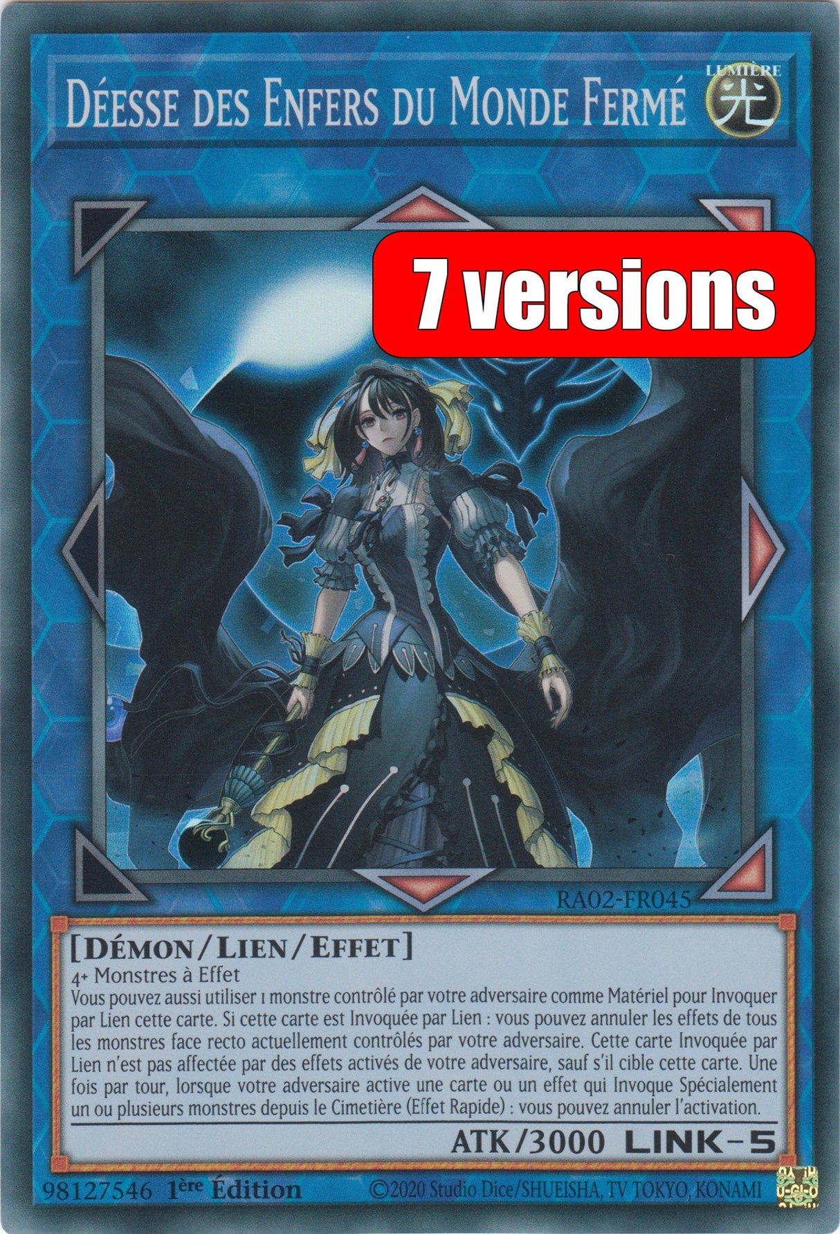 Yu-Gi-Oh! Déesse des Enfers du Monde Fermé : RA02-FR045