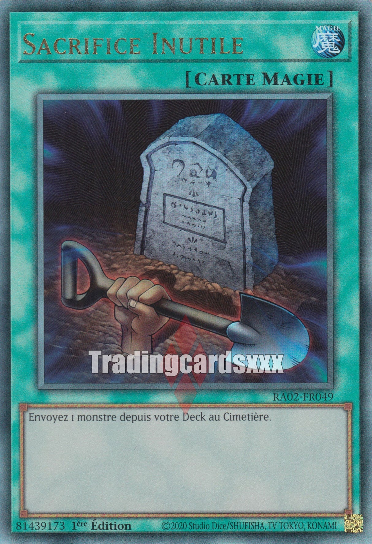 Yu-Gi-Oh! Sacrifice Inutile : RA02-FR049