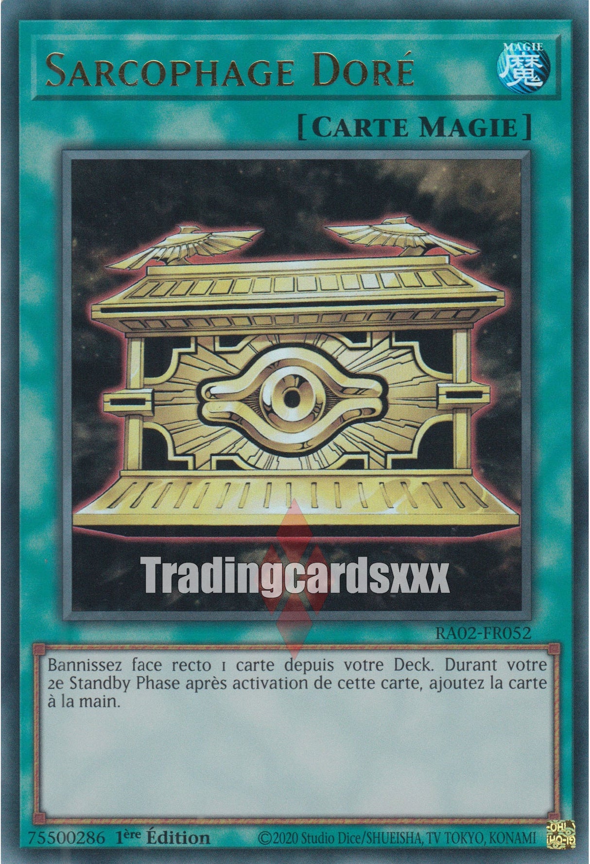 Yu-Gi-Oh! Sarcophage Doré : RA02-FR052