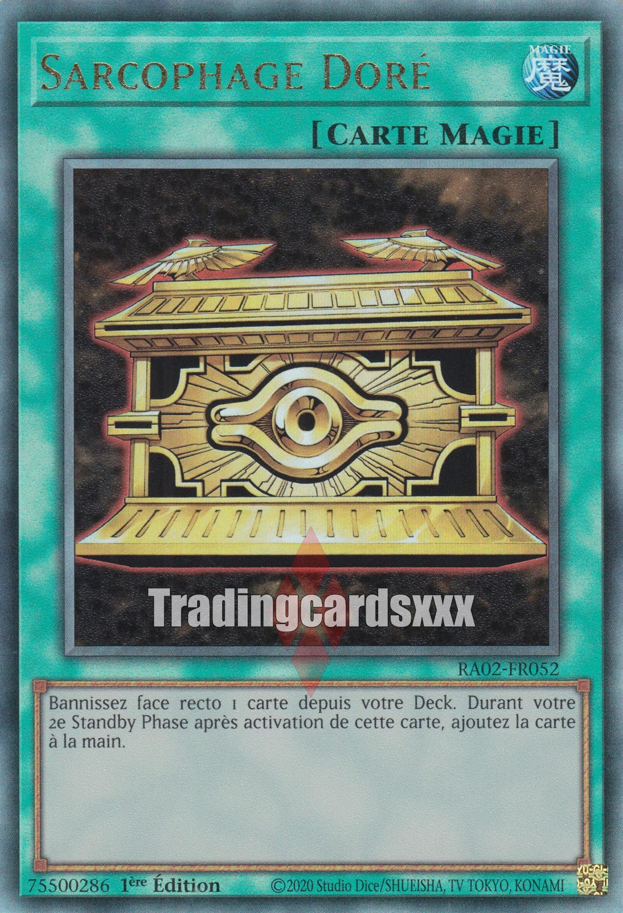 Yu-Gi-Oh! Sarcophage Doré : RA02-FR052