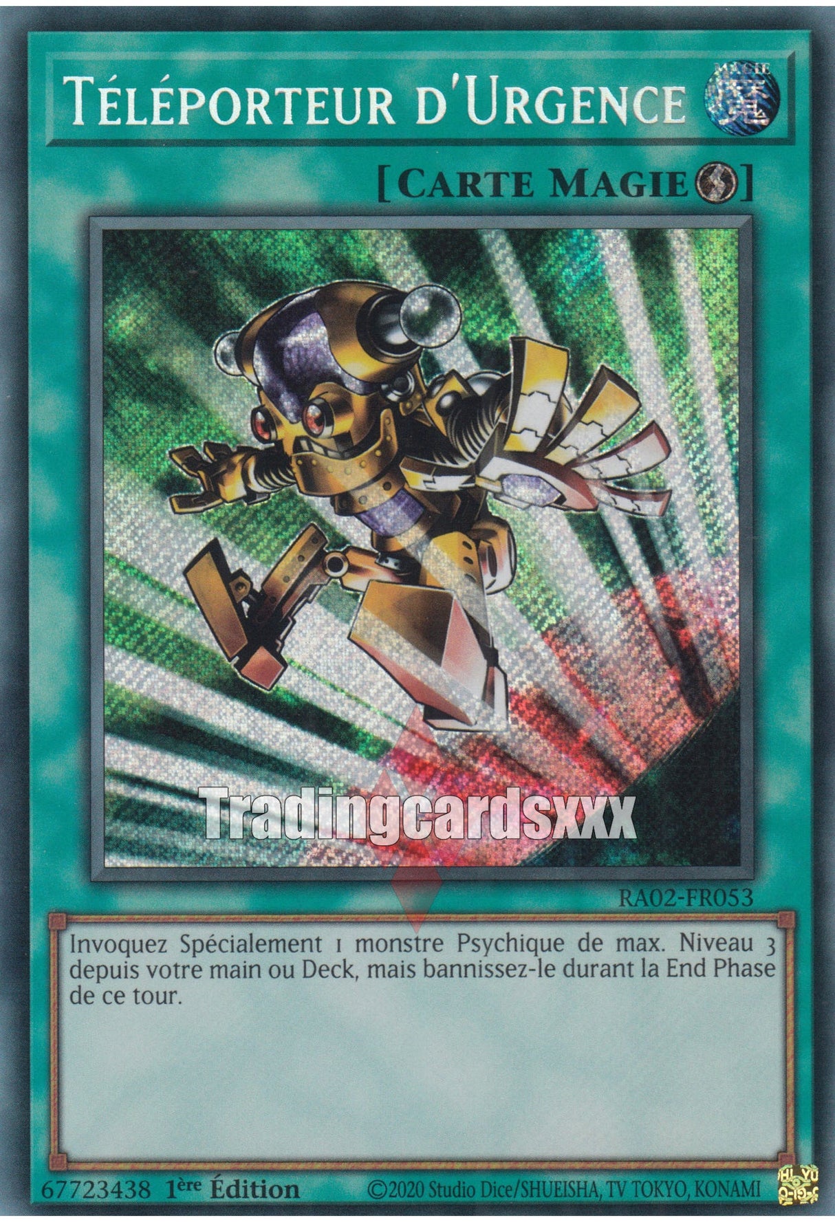 Yu-Gi-Oh! Téléporteur d'Urgence : RA02-FR053