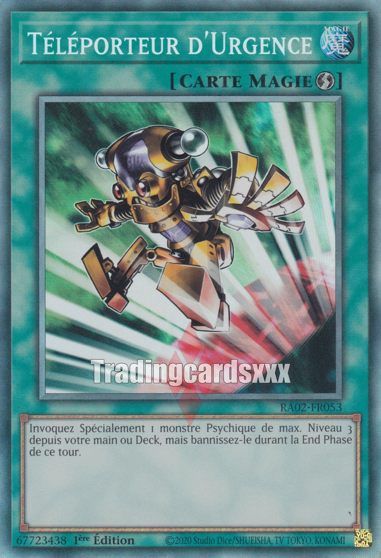 Yu-Gi-Oh! Téléporteur d'Urgence : RA02-FR053