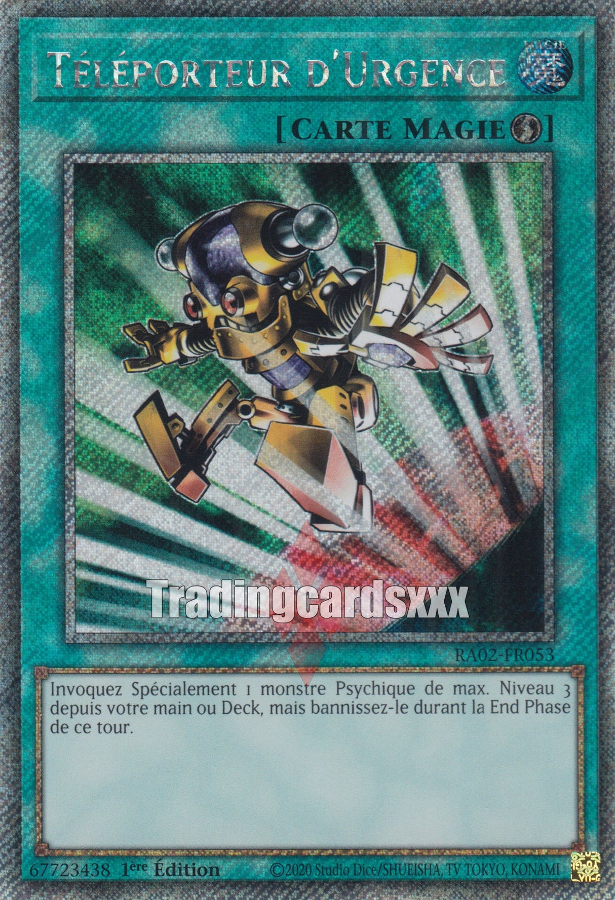 Yu-Gi-Oh! Téléporteur d'Urgence : RA02-FR053