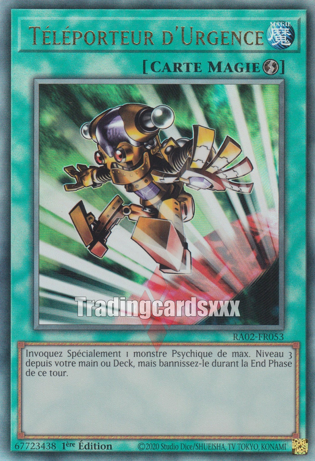 Yu-Gi-Oh! Téléporteur d'Urgence : RA02-FR053
