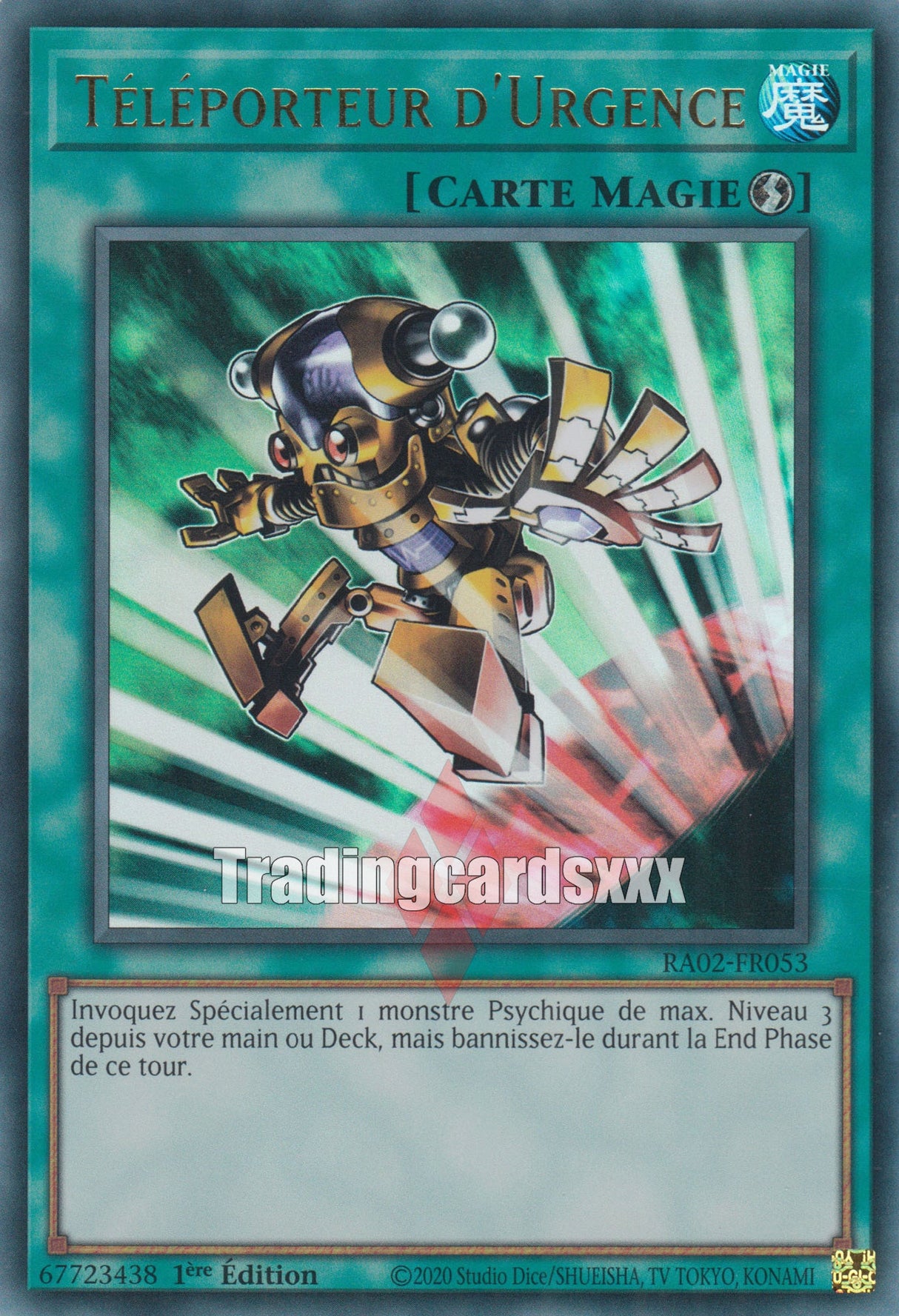 Yu-Gi-Oh! Téléporteur d'Urgence : RA02-FR053