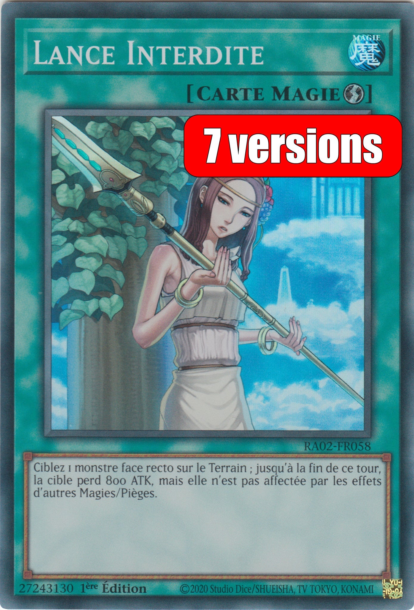 Yu-Gi-Oh! Lance Interdite : RA02-FR058