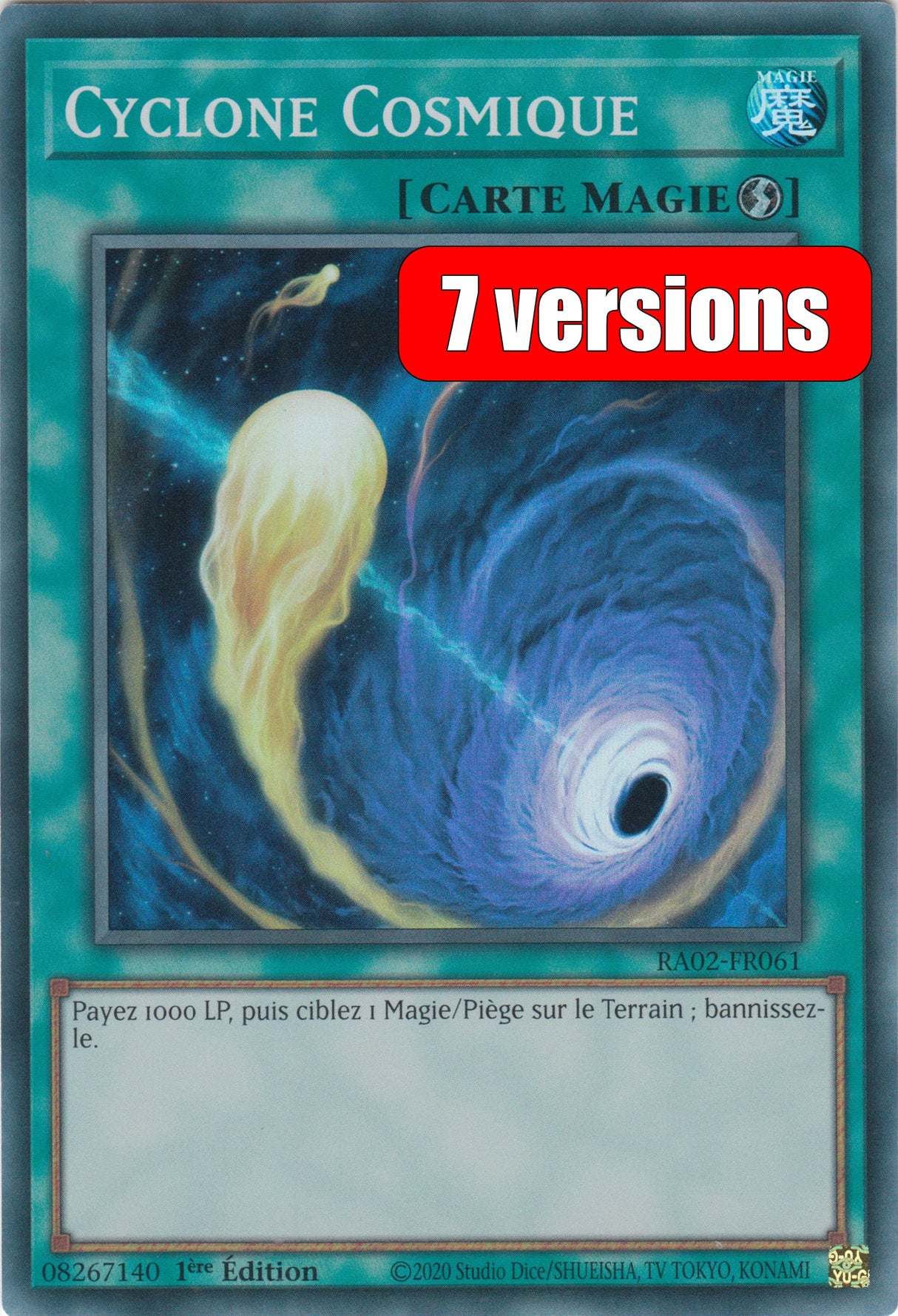 Yu-Gi-Oh! Cyclone Cosmique : RA02-FR061