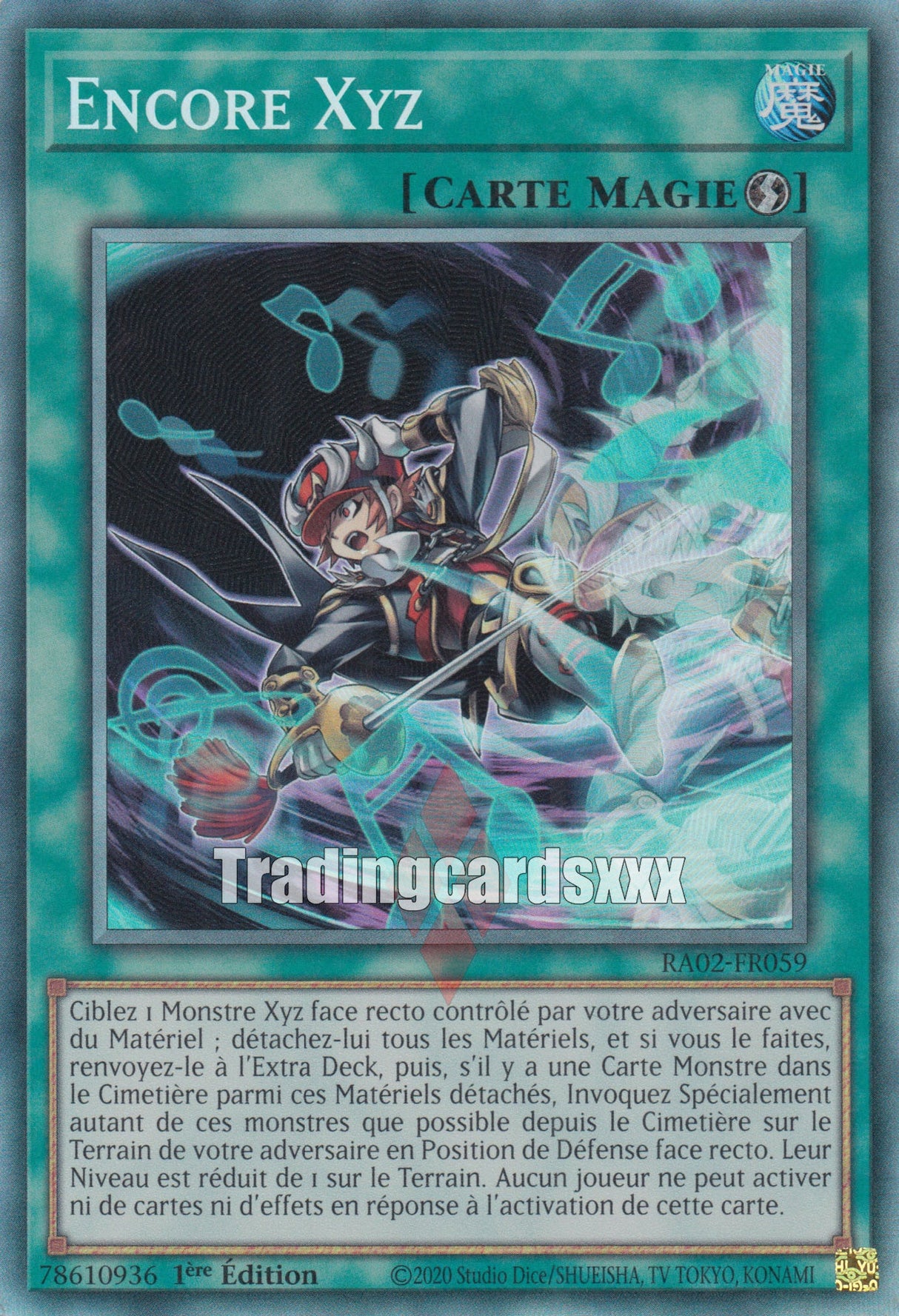 Yu-Gi-Oh! Encore Xyz : RA02-FR059