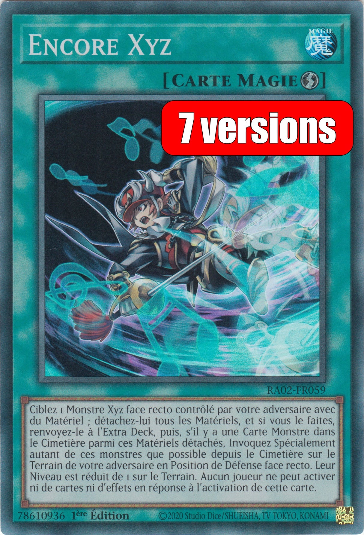 Yu-Gi-Oh! Encore Xyz : RA02-FR059