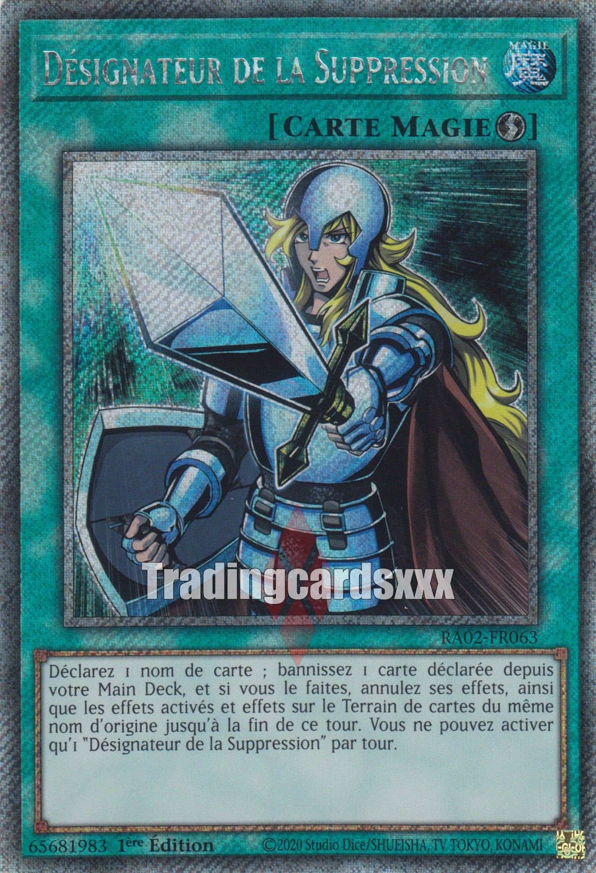 Yu-Gi-Oh! Désignateur de la Suppression : RA02-FR063
