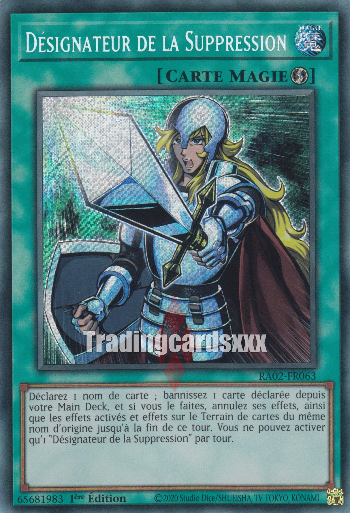 Yu-Gi-Oh! Désignateur de la Suppression : RA02-FR063