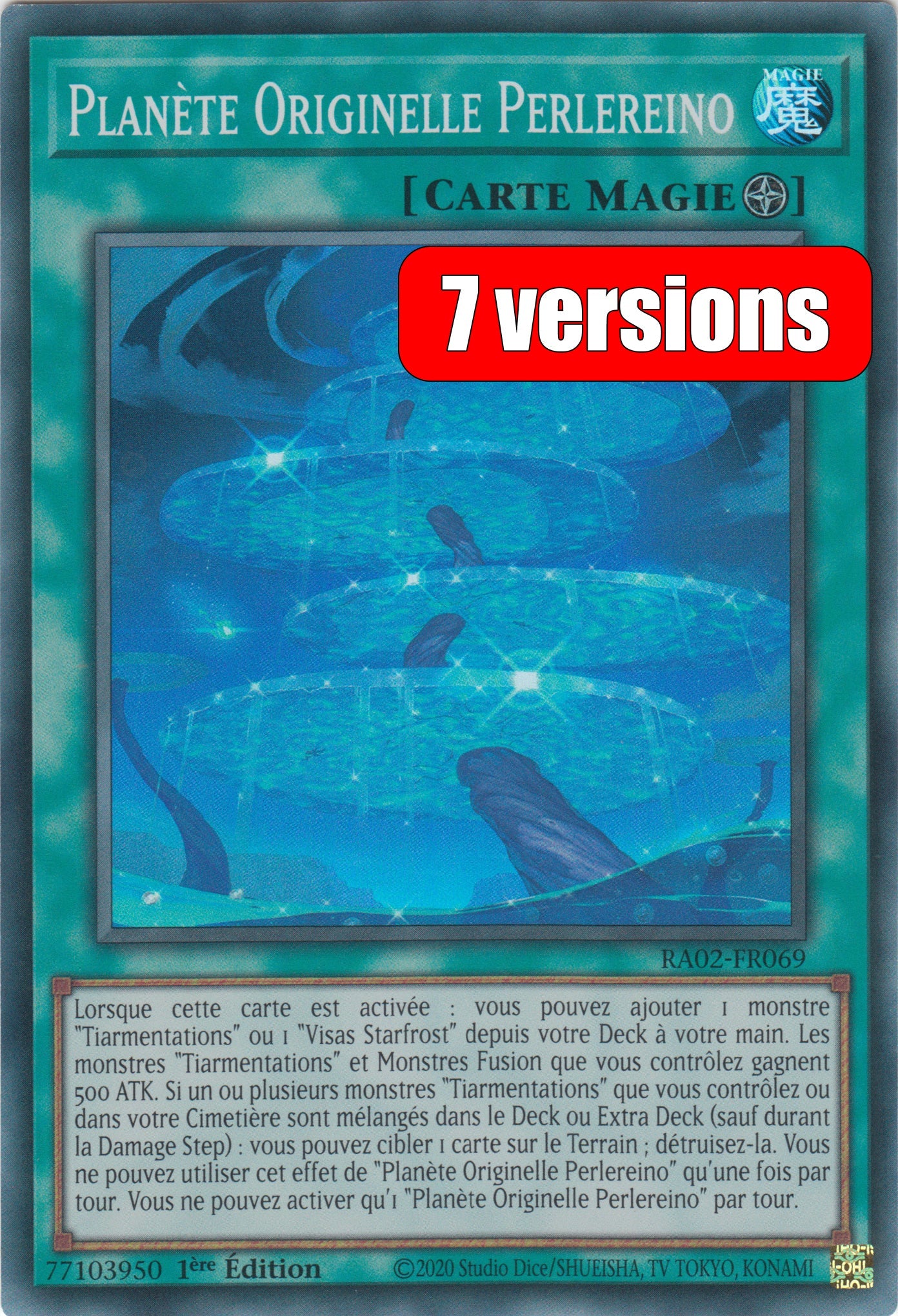 Yu-Gi-Oh! Planète Originelle Perlereino : RA02-FR069