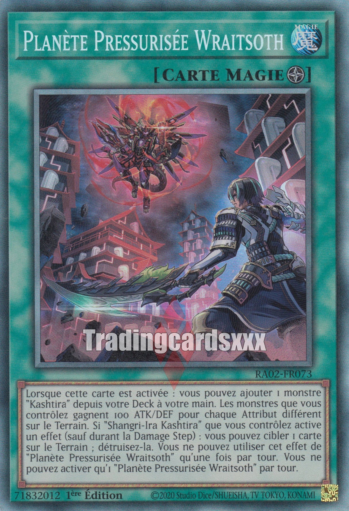 Yu-Gi-Oh! Planète Pressurisée Wraitsoth : RA02-FR073