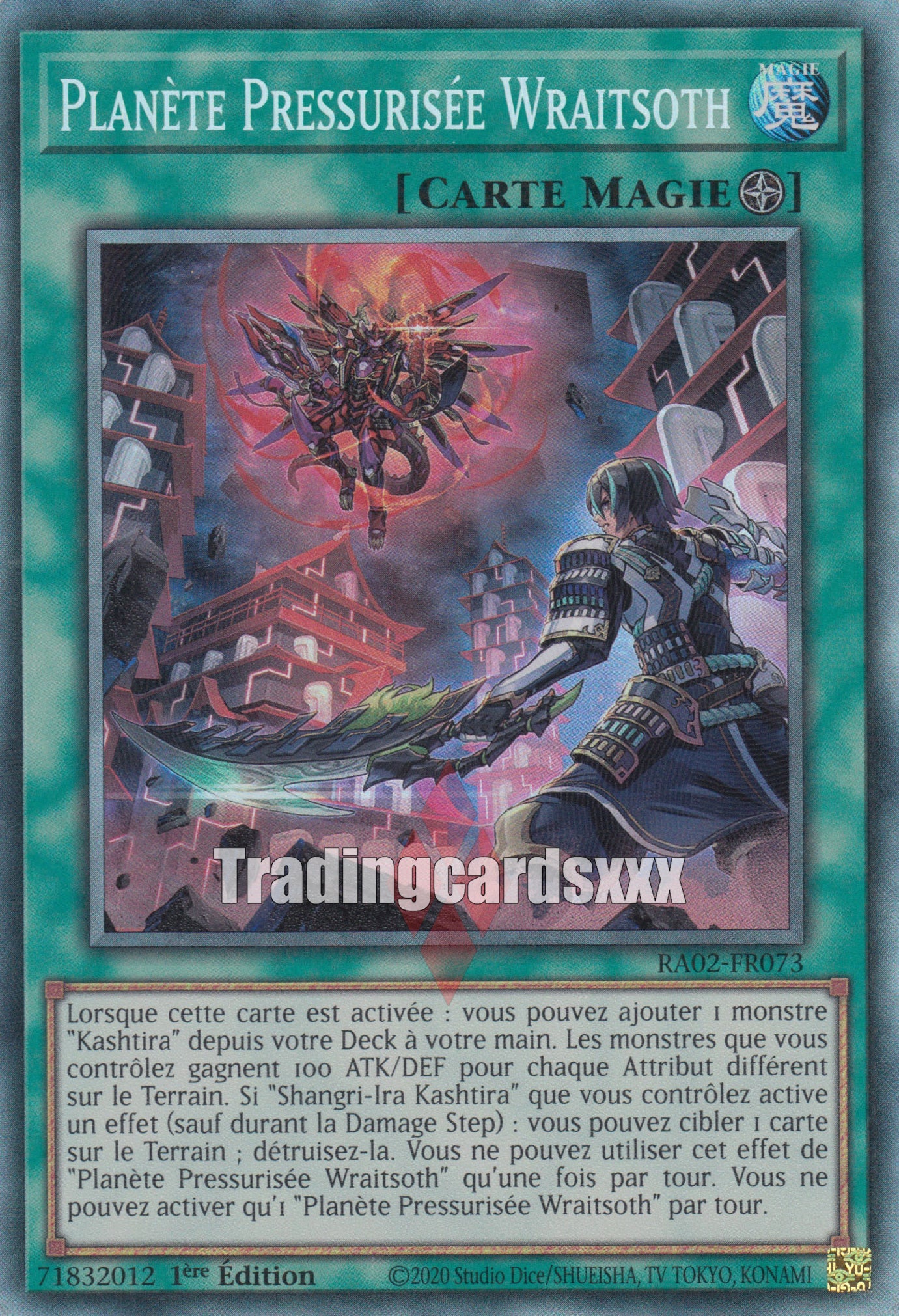 Yu-Gi-Oh! Planète Pressurisée Wraitsoth : RA02-FR073