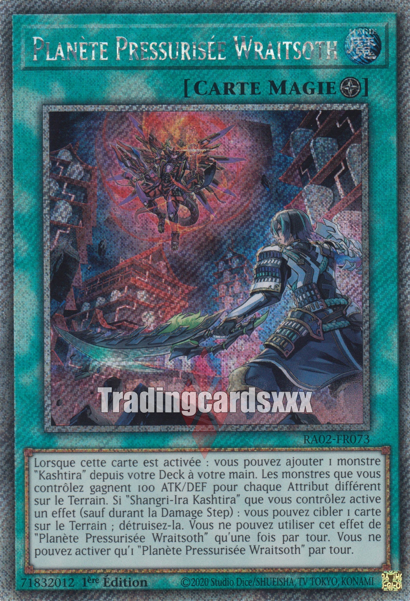 Yu-Gi-Oh! Planète Pressurisée Wraitsoth : RA02-FR073