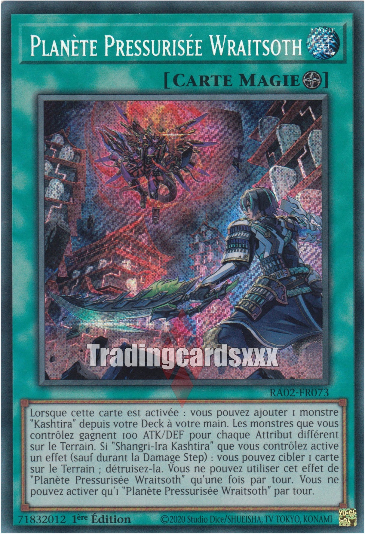 Yu-Gi-Oh! Planète Pressurisée Wraitsoth : RA02-FR073