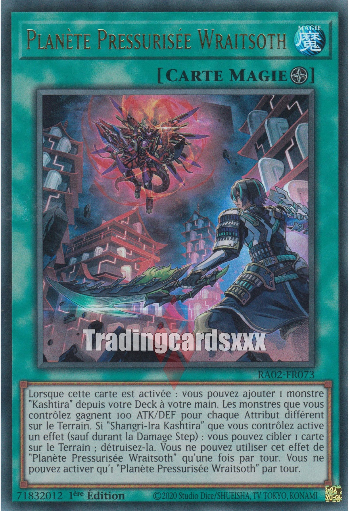 Yu-Gi-Oh! Planète Pressurisée Wraitsoth : RA02-FR073