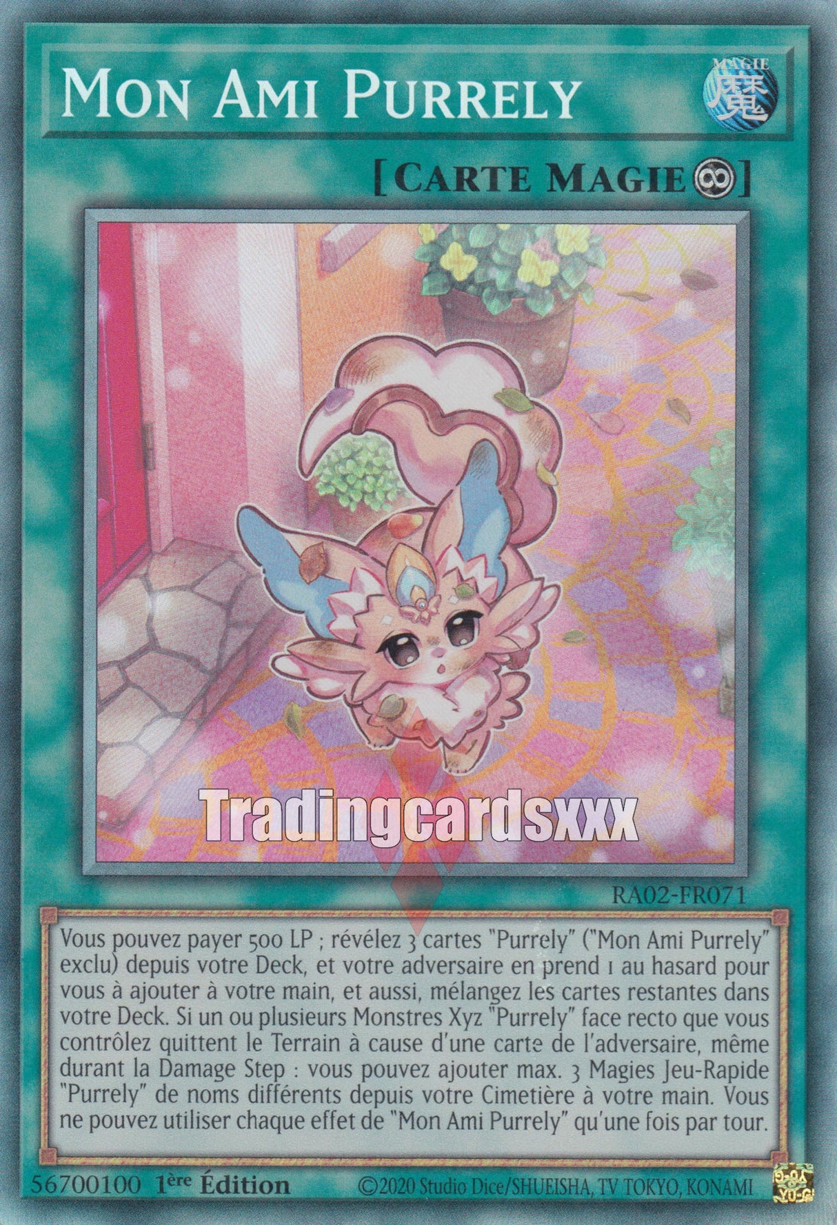 Yu-Gi-Oh! Mon Ami Purrely : RA02-FR071